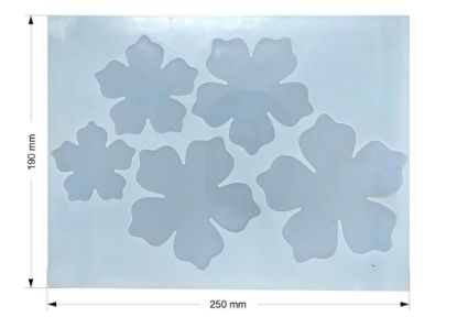Picture of 5 in 1 3D flower mould