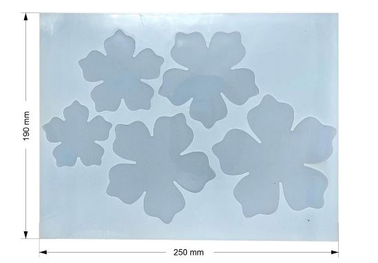 Picture of 5 in 1 3D flower mould