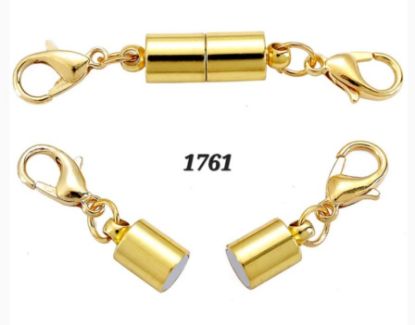 Picture of Magnet Rectangular Bracelet Gold - 45mm [5 PC]
