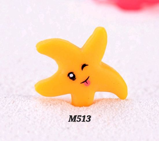 Picture of Miniature Winking Starfish YELLOW [5 pcs]