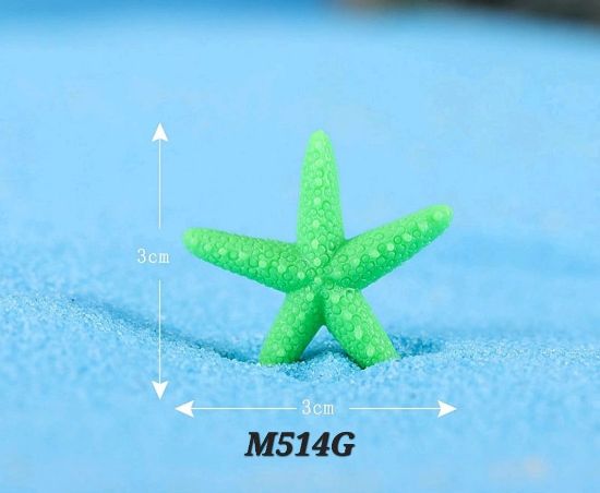Picture of Miniature Starfish Green( 5 pcs)