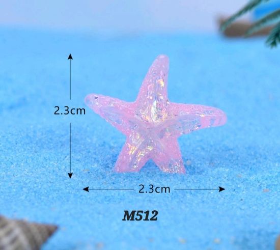Picture of Miniature gliter Starfish-Pink(5 pcs)