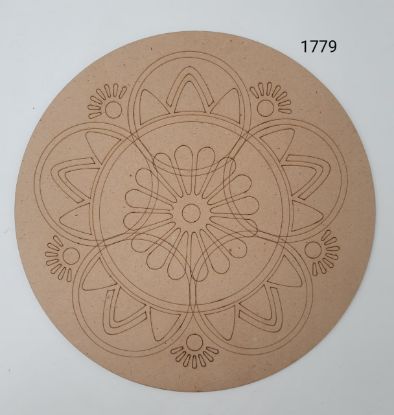 Picture of MDF  Cutout Mandala Engrave -1