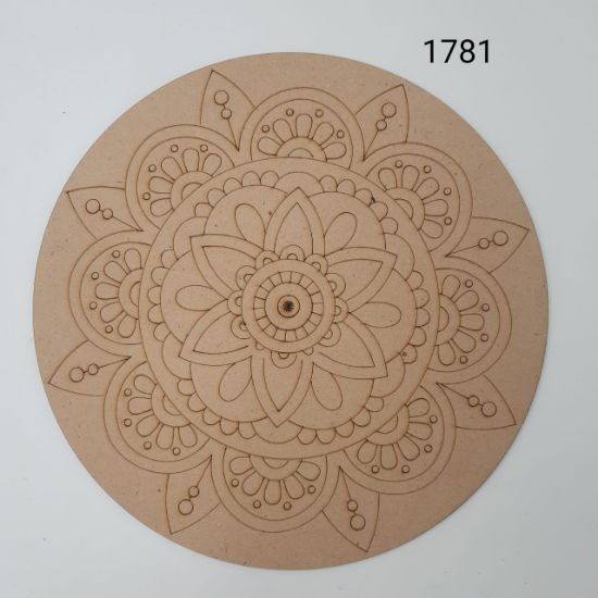 Picture of MDF  Cutout Mandala Engrave -2