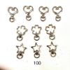 Picture of Designer Lobster Rings 10 Pcs Silver