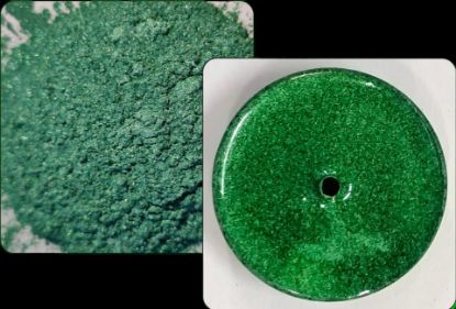 Picture of Dark Green Pearl Mica Powder