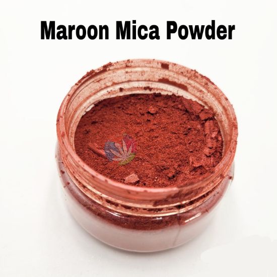 Picture of Maroon Pearl Mica Powder