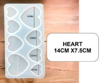 Picture of Heart  mould   