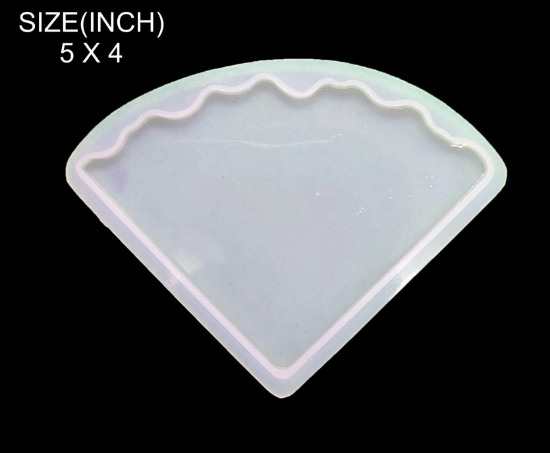 Picture of Agate Triangle  Coaster Mould 