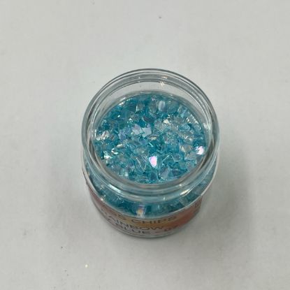 Picture of Rainbow glass chips - Sky Blue