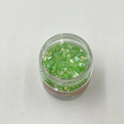 Picture of Rainbow glass chips - Green