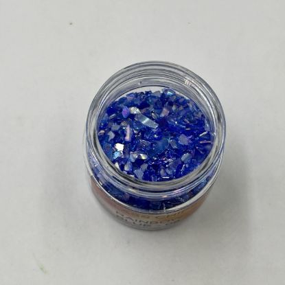 Picture of Rainbow glass chips - Blue