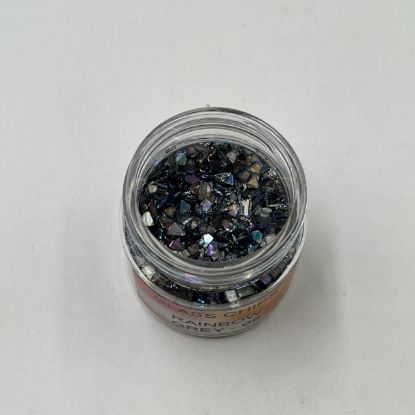 Picture of Rainbow glass chips - Grey