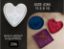 Picture of Heart Coaster Mould with Boundary Trinklet Coaster.