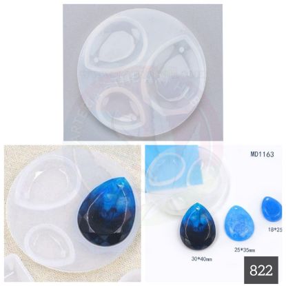 Picture of 3 in 1 Drop  jewellery mould