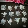 Picture of Bronzing Flower Stickers - Green Lilly