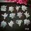 Picture of Bronzing Flower Stickers - Green Lilly