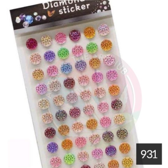 Picture of Multi Colour Diamond Stickers