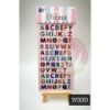 Picture of Embossed Funky Alphabet Stickers