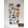 Picture of Embossed Confetti Stickers 4