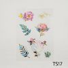 Picture of Transparent Stickers Gold Florals Set of 3 Sheets- 7