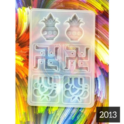 Picture of Ganesha and Swastik Mould