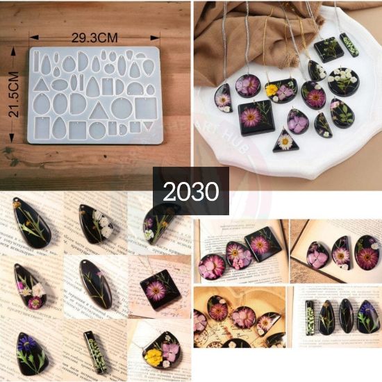 Picture of 38 cavity jewellery & keychain mould