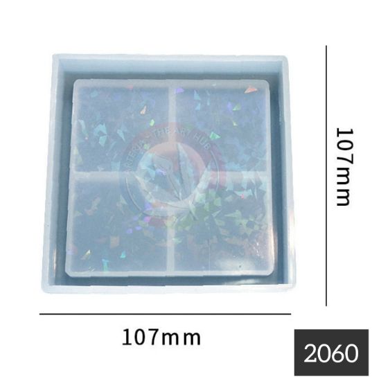 Picture of Holographic Coaster Mould- Square