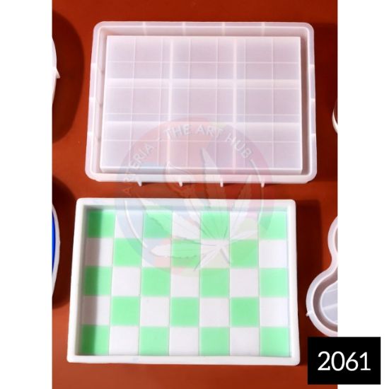 Picture of Chess Board Trinklet Tray Mould- Rectangle