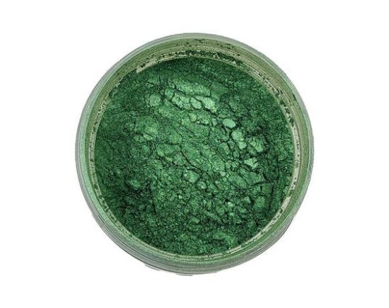 Picture of Moss Green Pearl Mica Powder