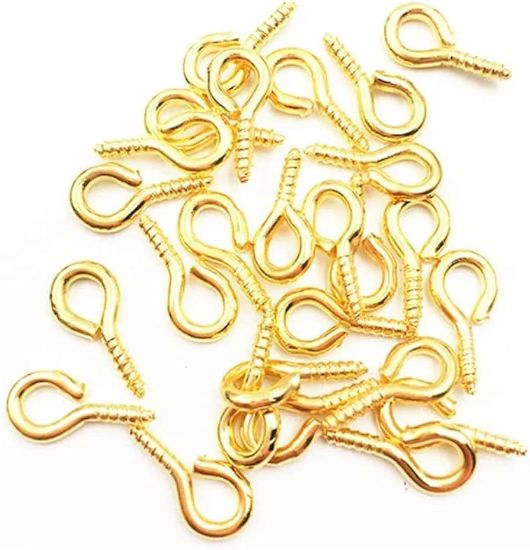 Picture of Eye Screws- Golden -Big