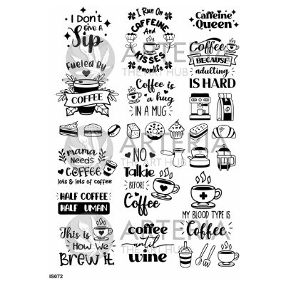 Picture of Insert Sheet- Coffee Love 3