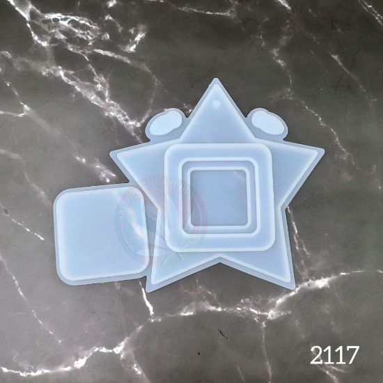 Picture of Star photo frame mould