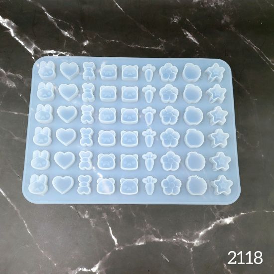 Picture of 54 Cavity mix miniature candy mould