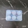 Picture of 6 cavity 3D flower mould