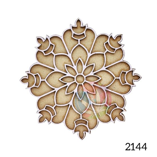 Picture of MDF Rangoli - 12"-D