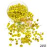 Picture of 3D Dry Flowers in Round Box- Yellow