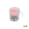 Picture of Glow in the dark glitters - Magic Red