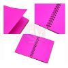 Picture of A6 MDF Spiral Notebook - Pink Butterfly 