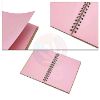 Picture of A6 MDF Spiral Notebook - Light Pink Hot Air Balloon