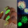 Picture of Glow in the dark glitters - Magic Green