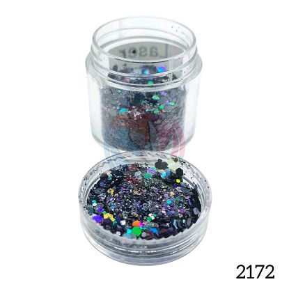 Picture of Holographic Hexa Glitters- Brown