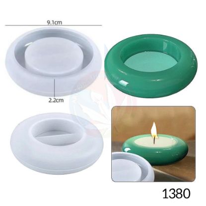 Picture of Flat Round tea Light holder Mould 