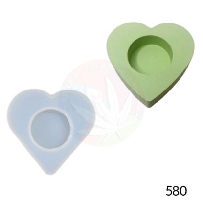 Picture of Heart Tea light Holder Mould