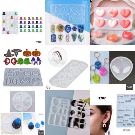 Picture for category MIX Jewellery & keychain Moulds