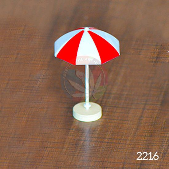 Picture of Beach Umbrella Miniature- Red