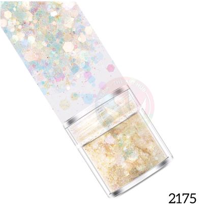 Picture of Iridescent Ice Glitter Combiglitz-  Light Gold	