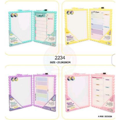 Picture of 2 Sided Weekly Magnetic Planner- A4 Size	