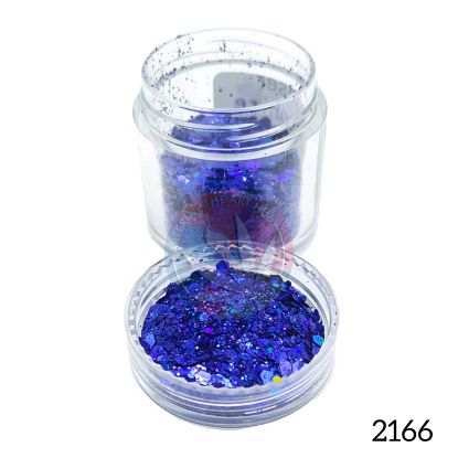 Picture of Holographic Hexa Glitters- Borland