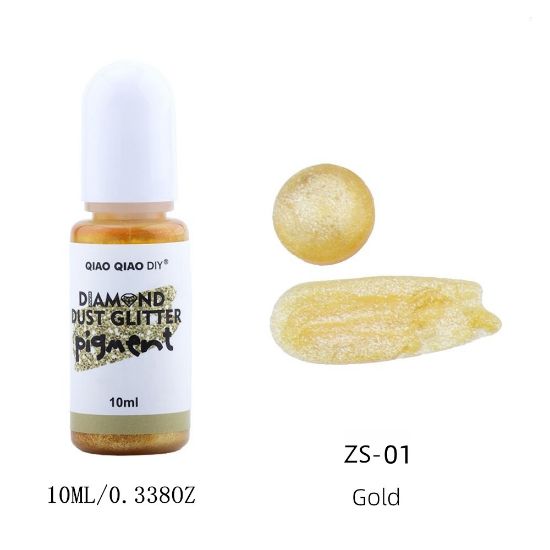 Picture of Diamond Dust Glitter Pigment - Gold